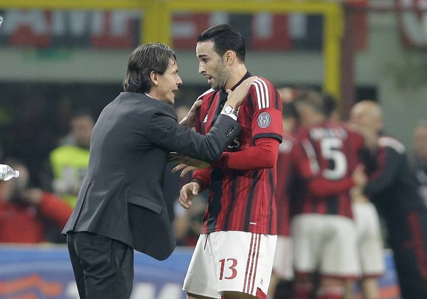 Il Milan fa festa e Inzaghi d indicazioni a Rami, schierato nell&#39;insolita posizione di terzino destro. Ap